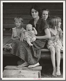 Dorothea Lange - Cotton sharecropper family